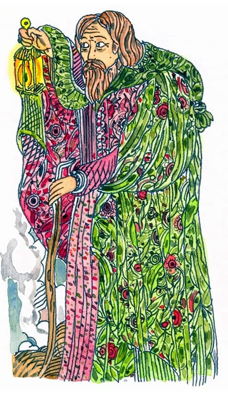 9.  THE HERMIT